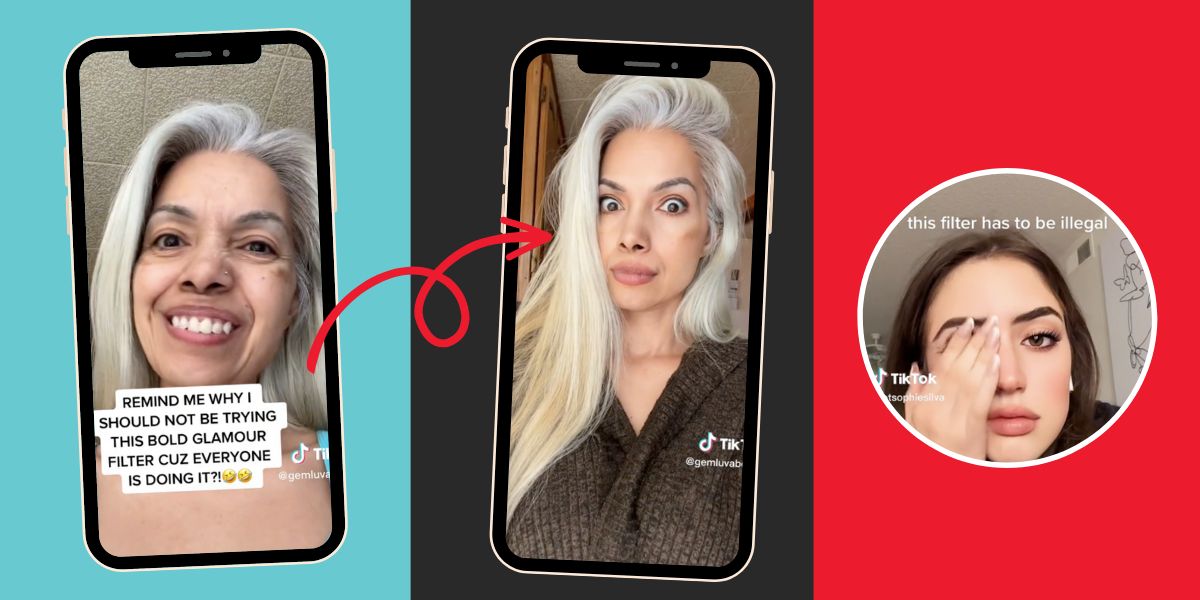 TikTok's amazing 'Bold Glamour' makeover filter sparks fun and debate 4MK